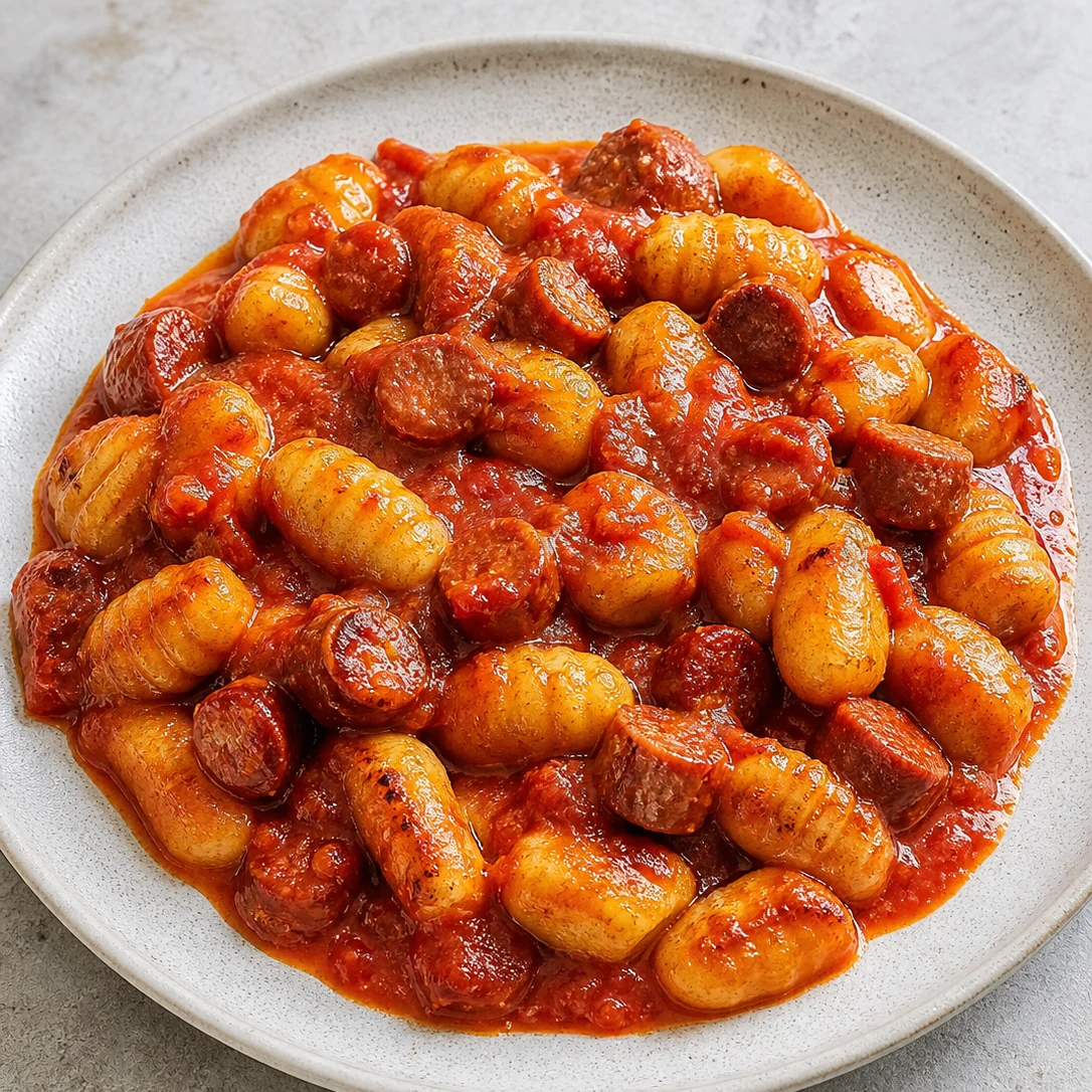 Gnocchis au mini-chorizo