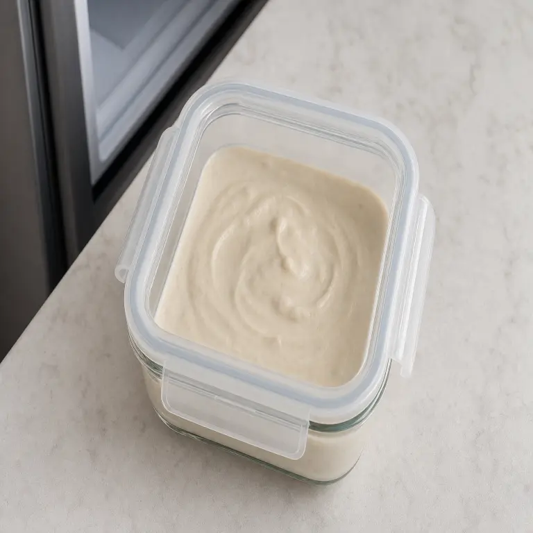 Sauce blanche crémeuse · étape 3