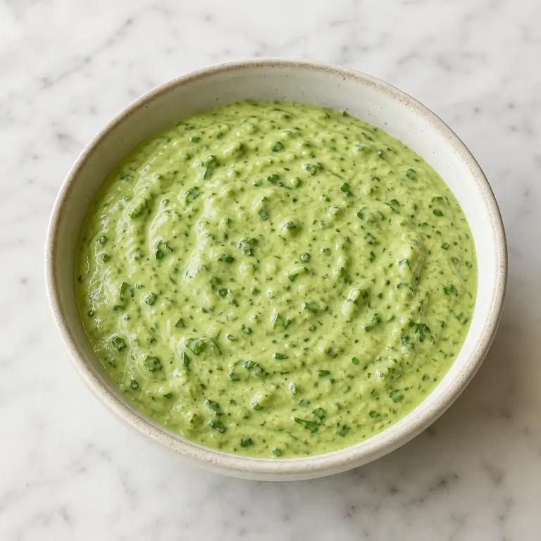 Sauce déesse verte
