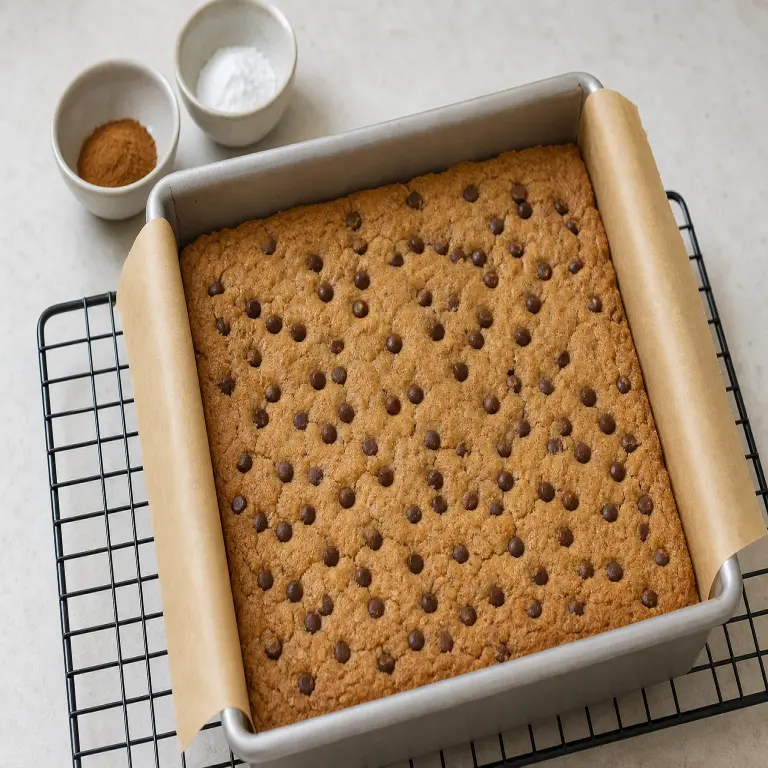 Blondies moelleux aux pépites de chocolat · étape 6