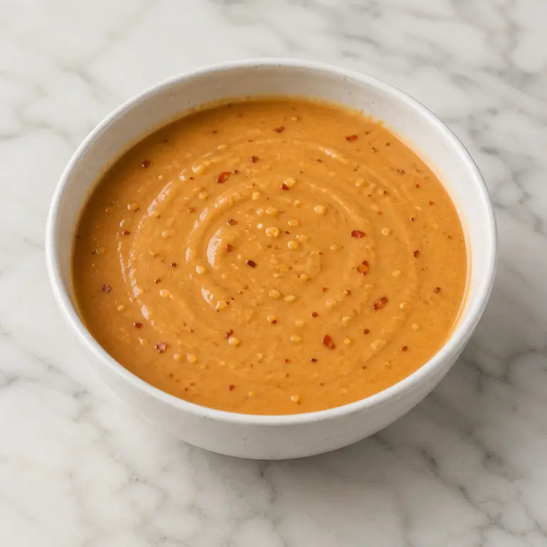 Sauce épicée aux cacahuètes