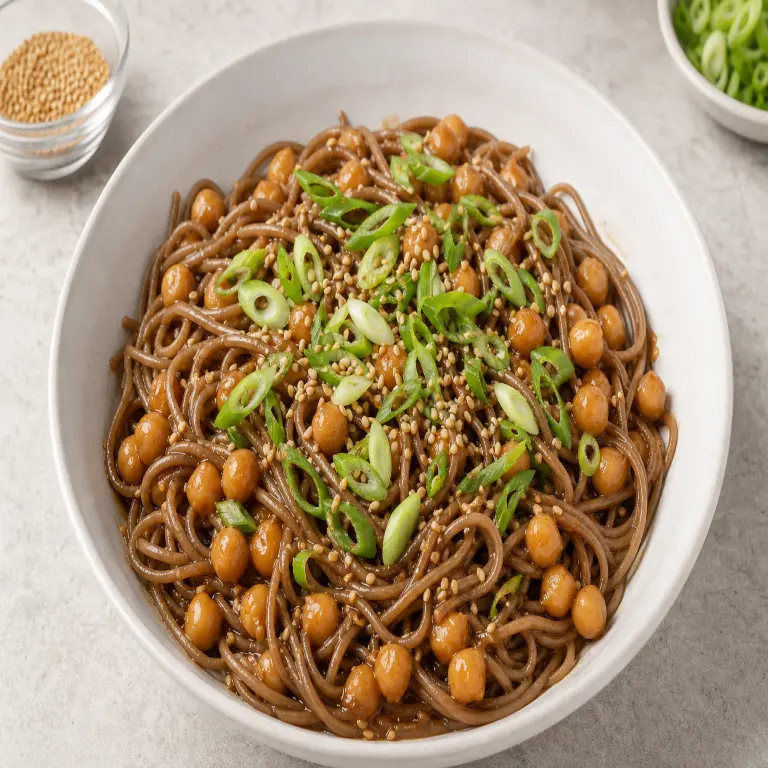 Nouilles teriyaki aux pois chiches · étape 6