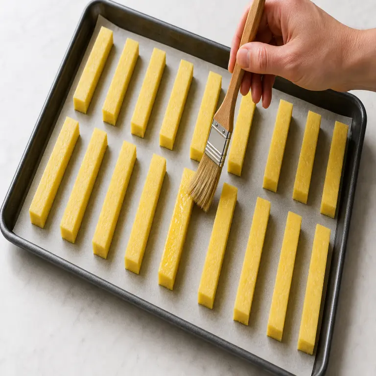 Frites de polenta · étape 6