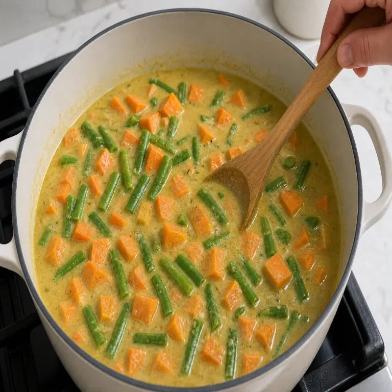 Curry de légumes réconfortant · étape 2