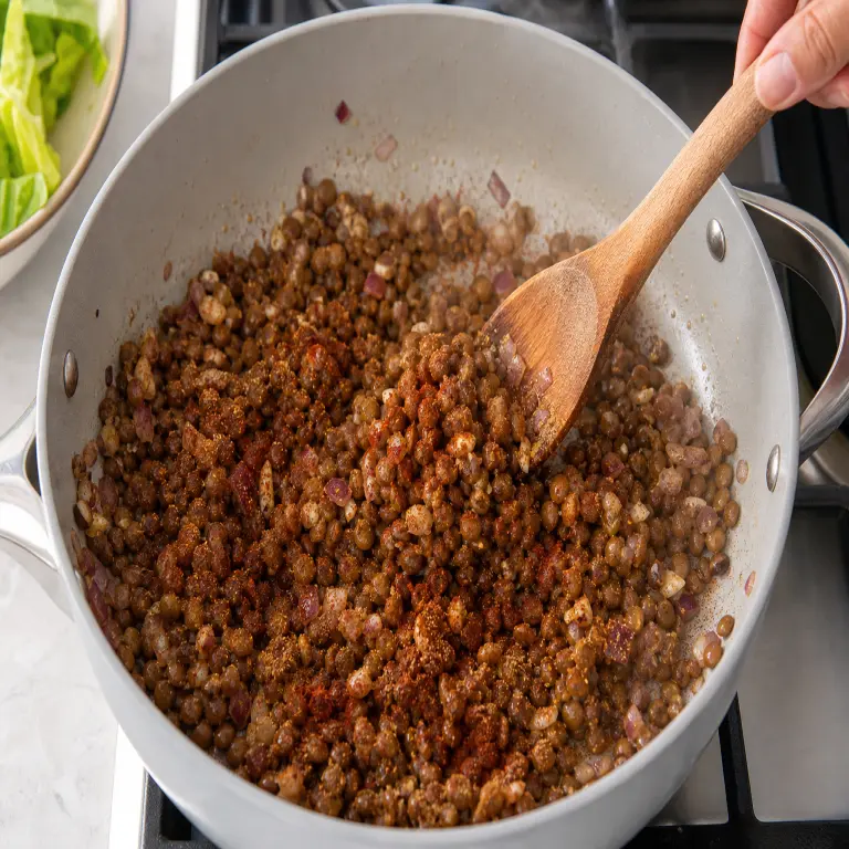 Salade façon tacos · étape 2