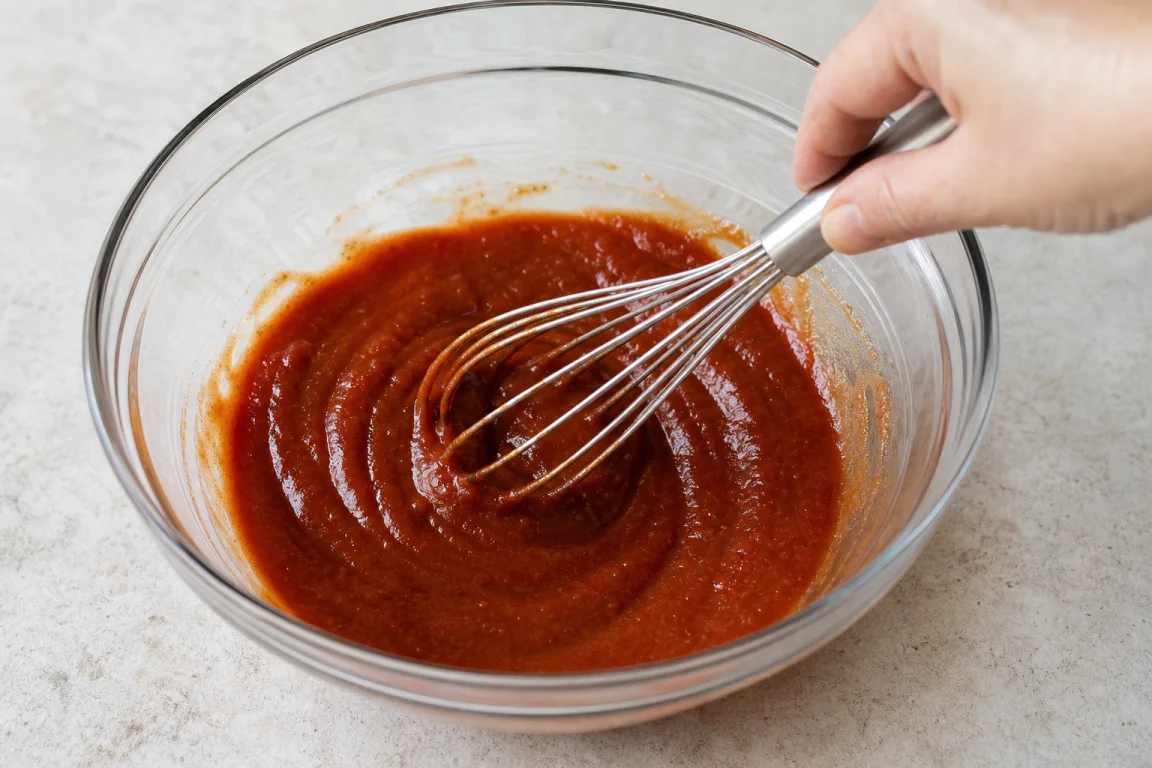 Illustration de l’étape « Étape 3 » pour la recette Saucisses de seitan mijotées à l’érable.