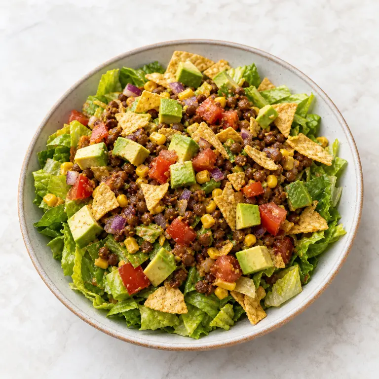 Salade façon tacos