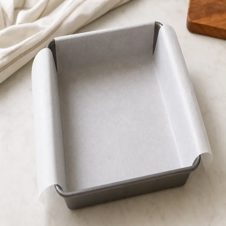 Fudge double couche chocolat-amande · étape 1