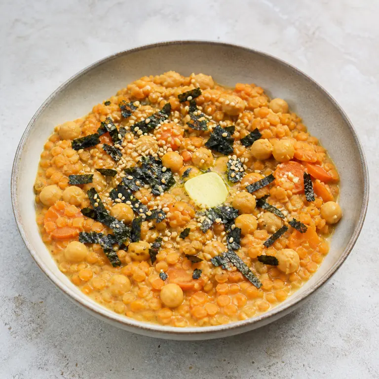 Dhal carotte sésame