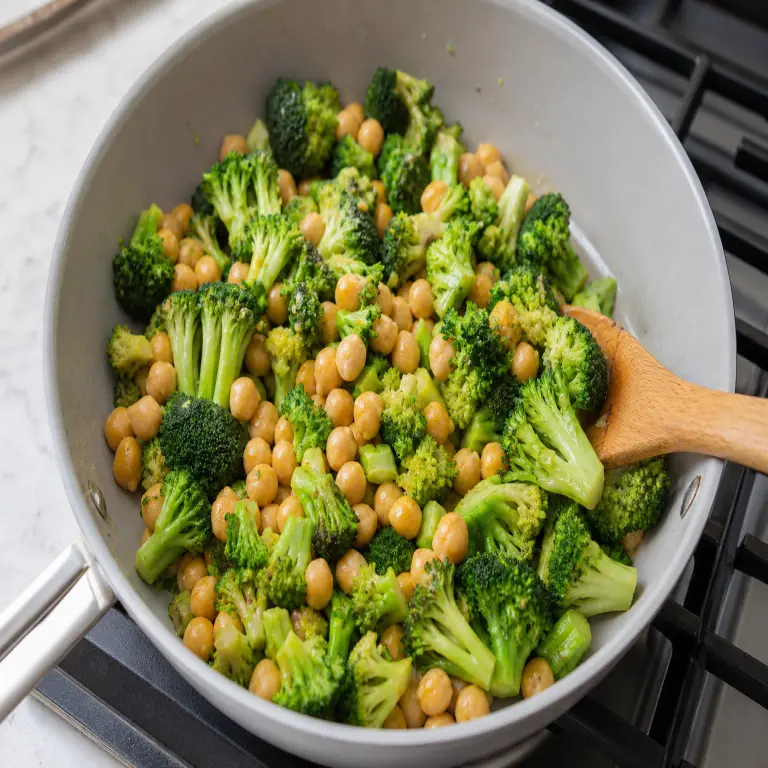 Brocoli au citron et au poivre · étape 1