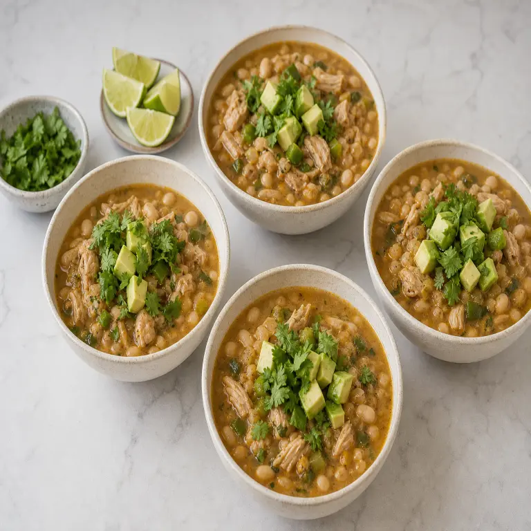 Chili blanc au fruit du jacquier · étape 4