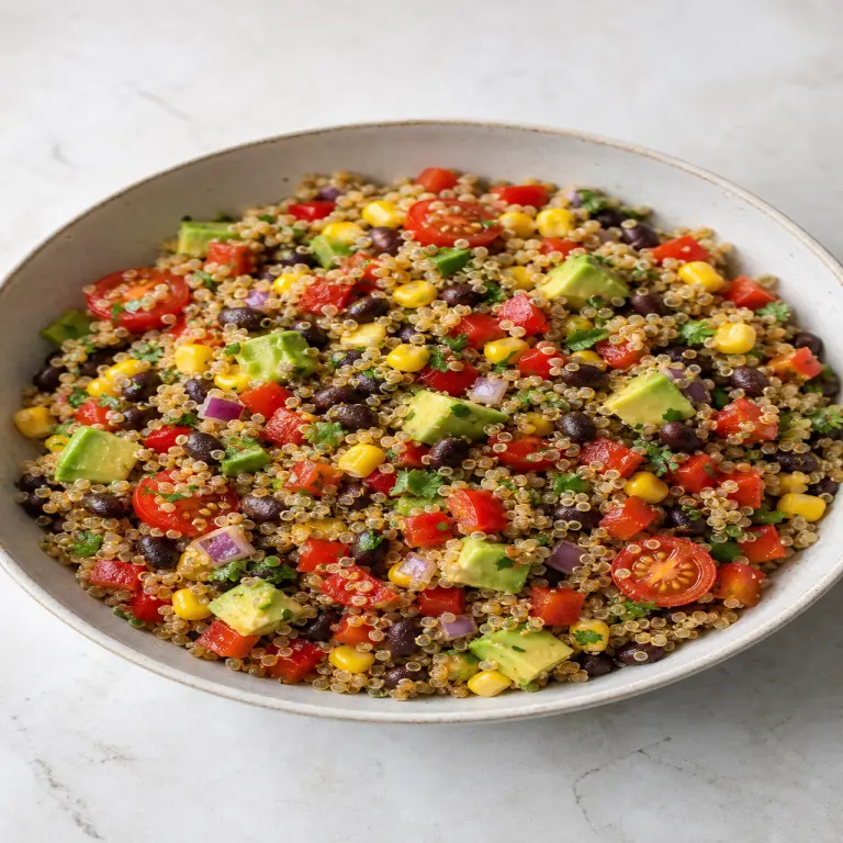 Salade de quinoa tex-mex
