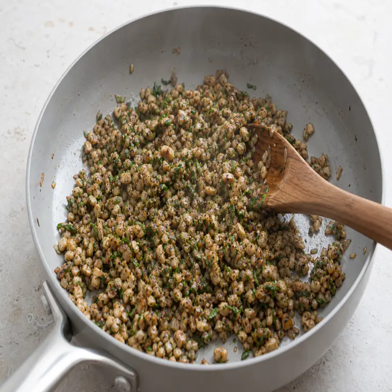 Champignons farcis · étape 4