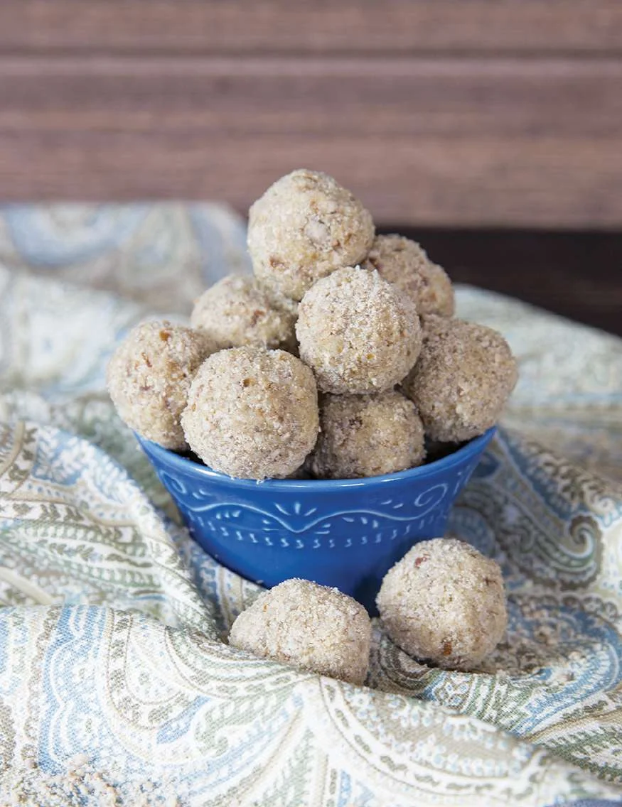 Boulettes vanille, amande et datte
