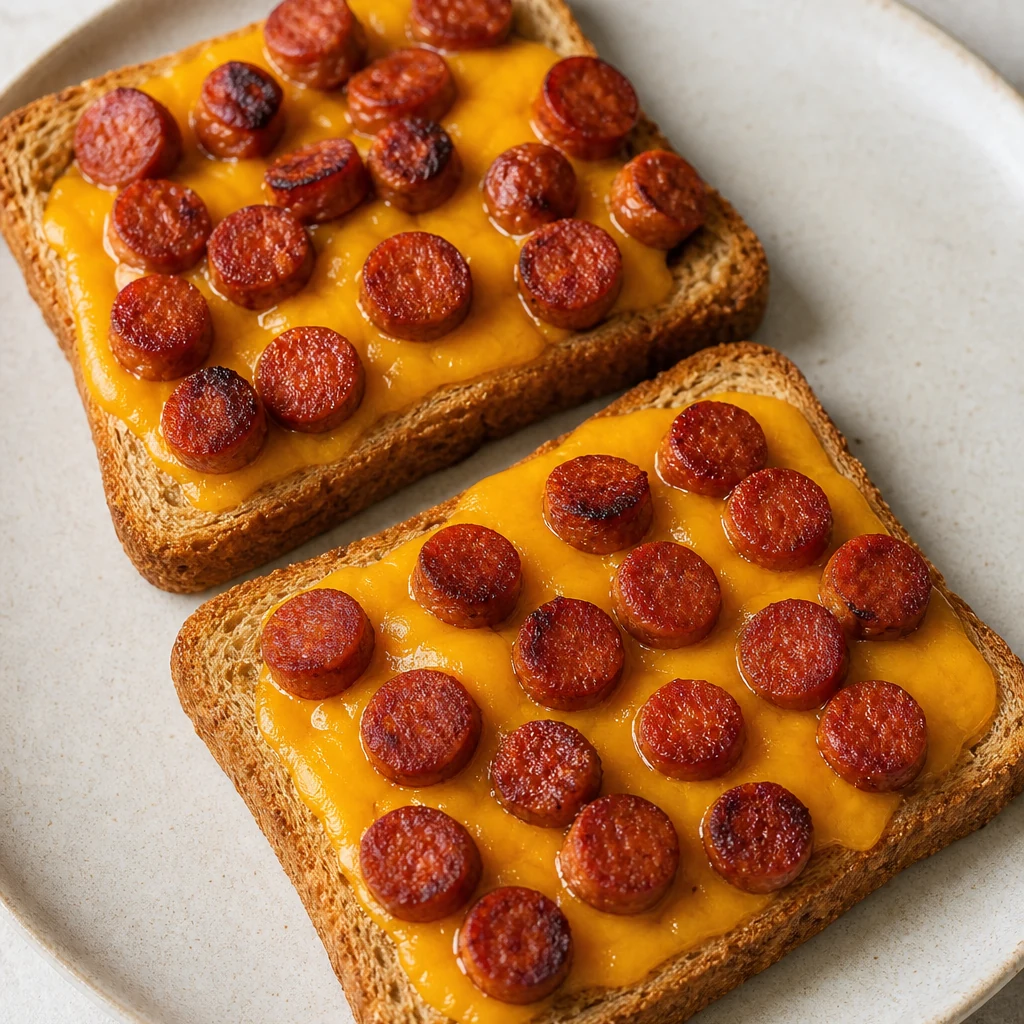 Toast chorizo-cheddar