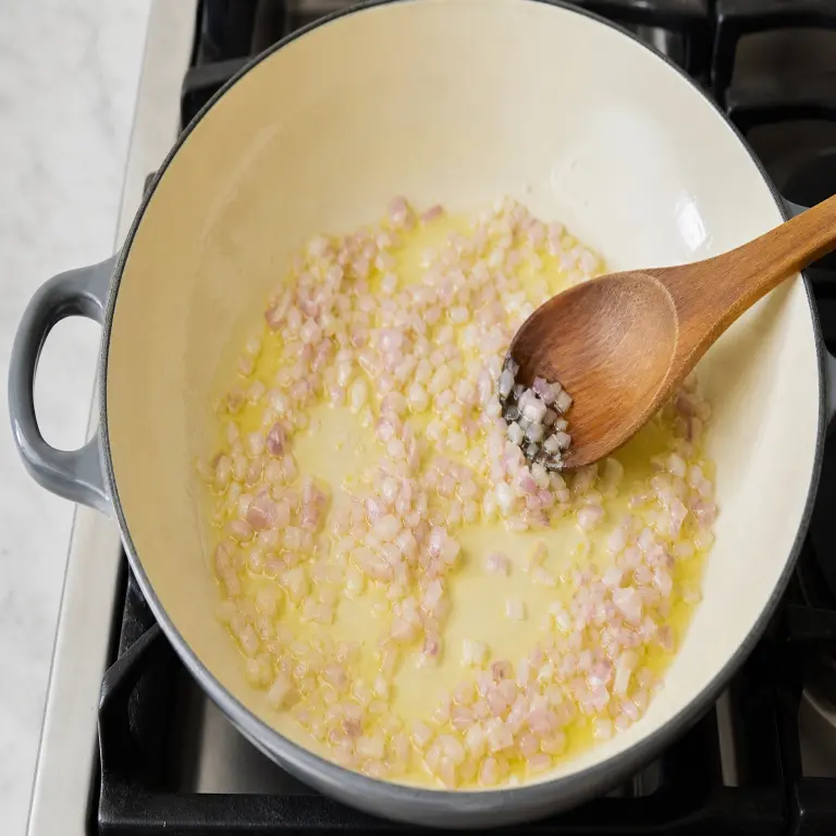 Risotto aux asperges et au citron · étape 3