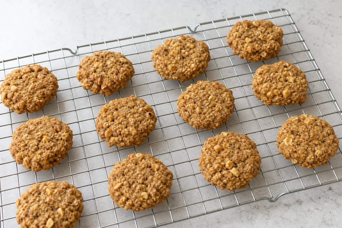 Illustration de l’étape « Étape 6 » pour la recette Cookies d'avoine emballés.