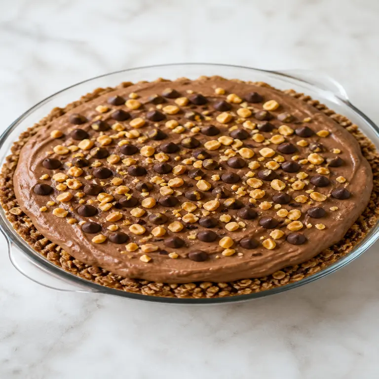 Tarte gourmande au chocolat