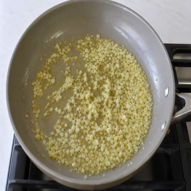 Burgers de pois chiches et champignons · étape 2