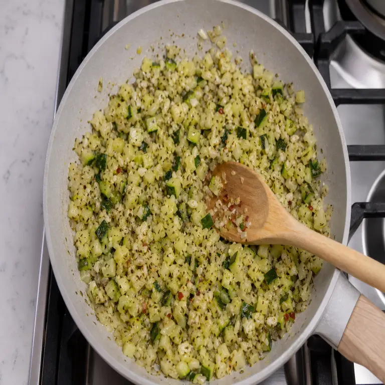 Courgettes farcies · étape 3