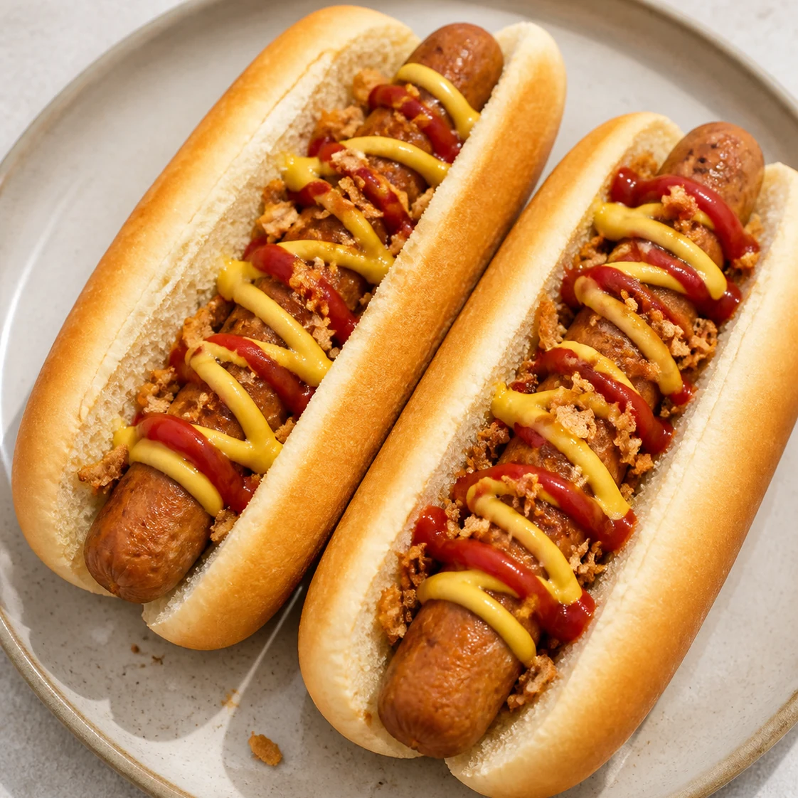 Hot-dogs chipolatas