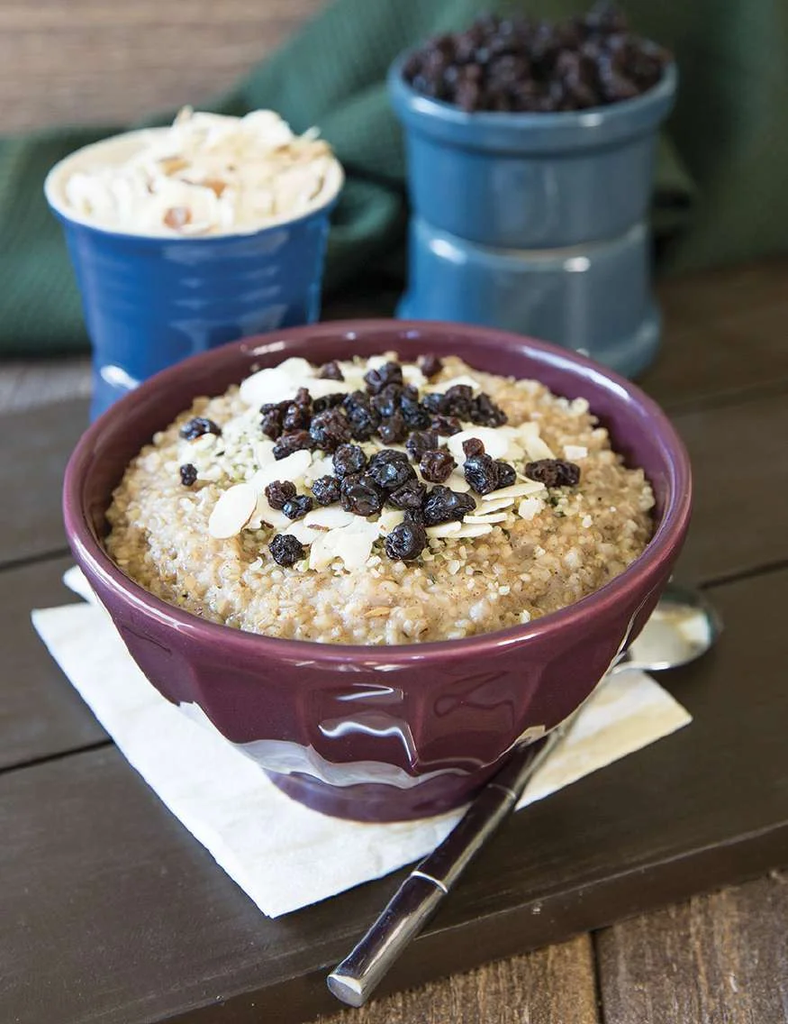 Porridge protéiné chaud à l’érable