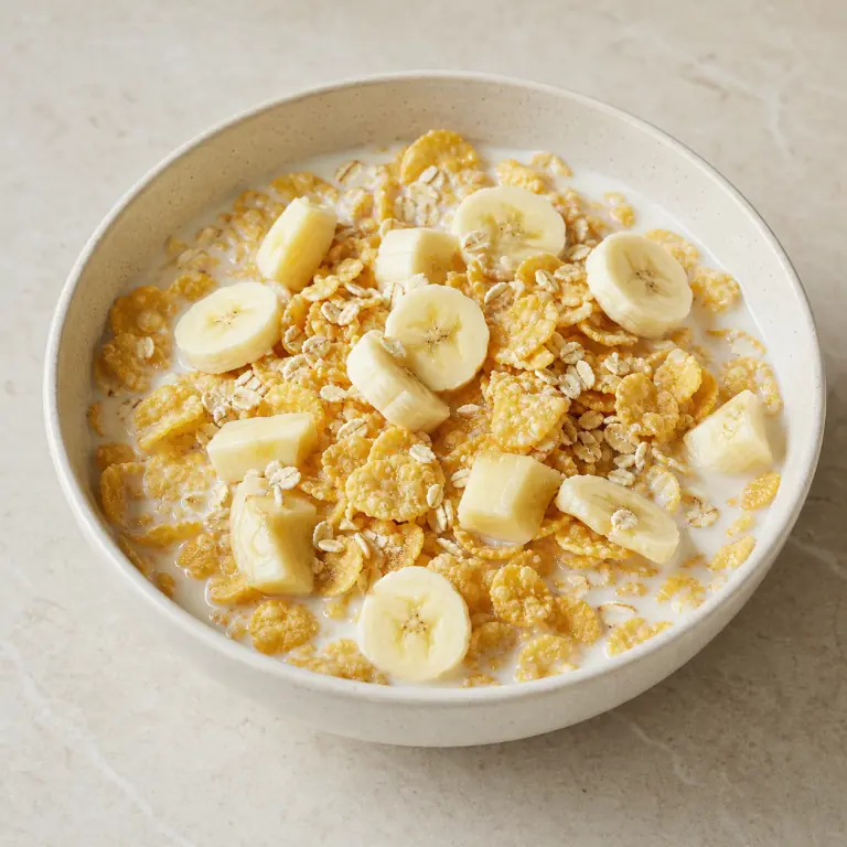 Crunch avoine banane