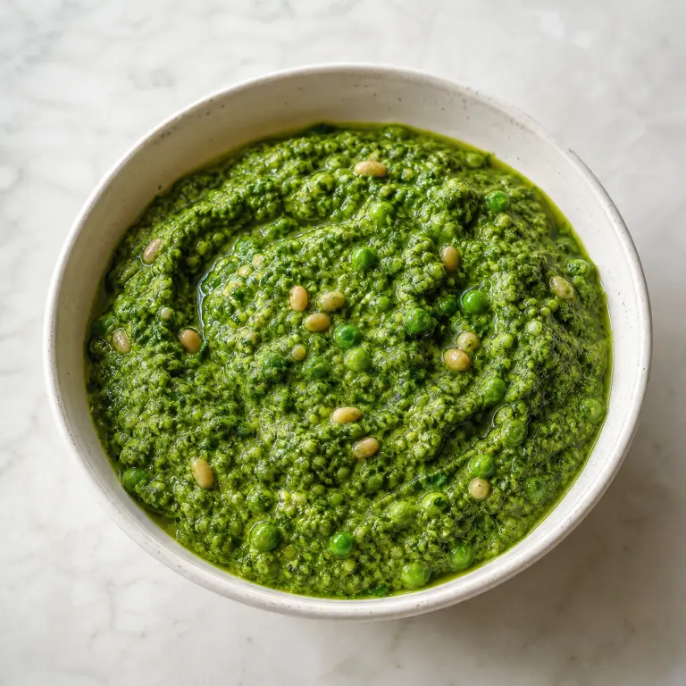 Pesto aux épinards