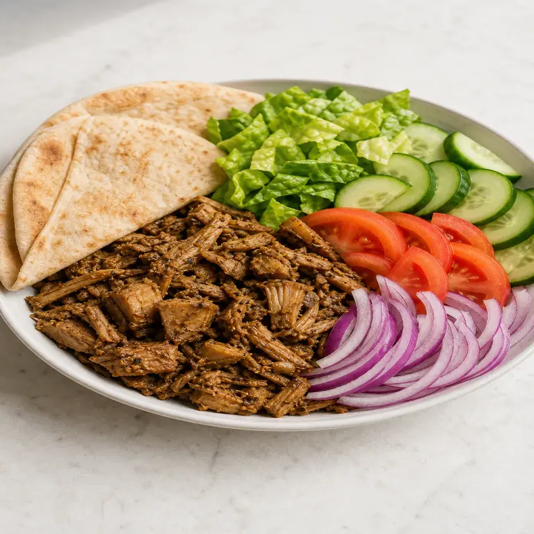 Gyros au fruit du jacquier