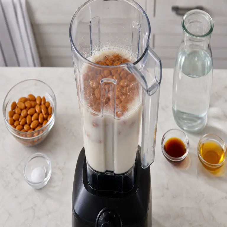Lait d’amande · étape 1