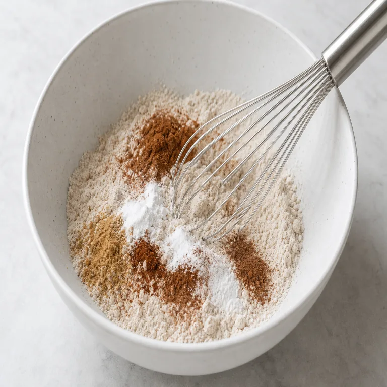 Pancakes façon gâteau aux carottes · étape 1