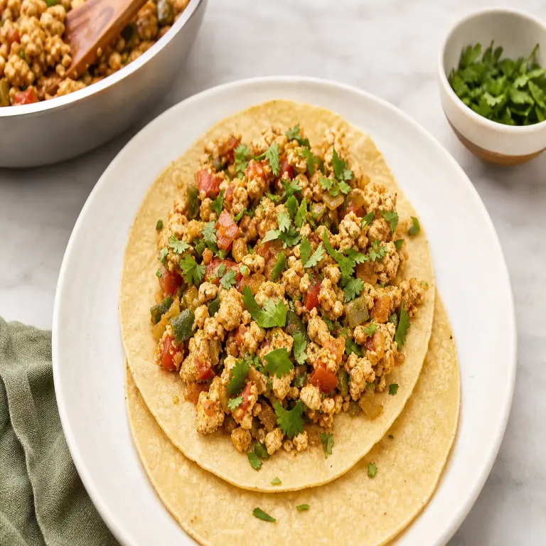 Tofu rancheros · étape 3