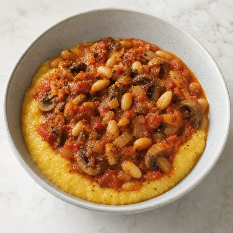 Polenta sauce marinara