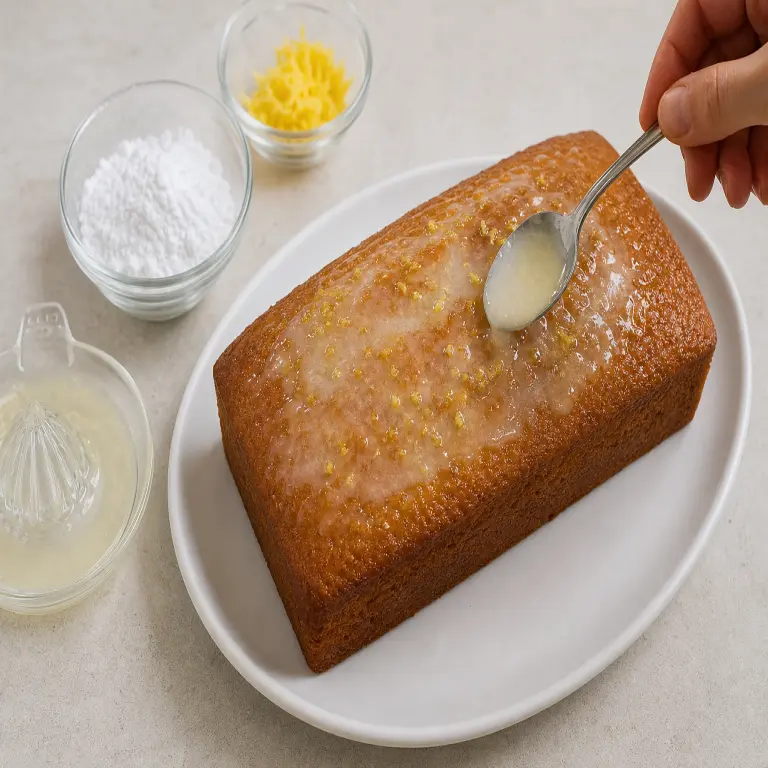 Cake au citron · étape 7