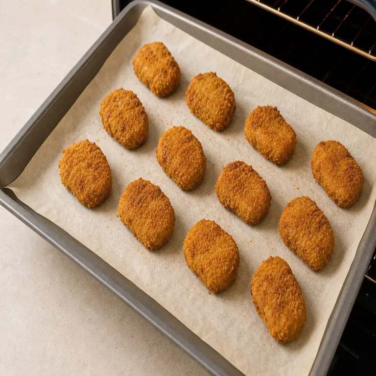 Nuggets végétaux façon poulet · étape 5