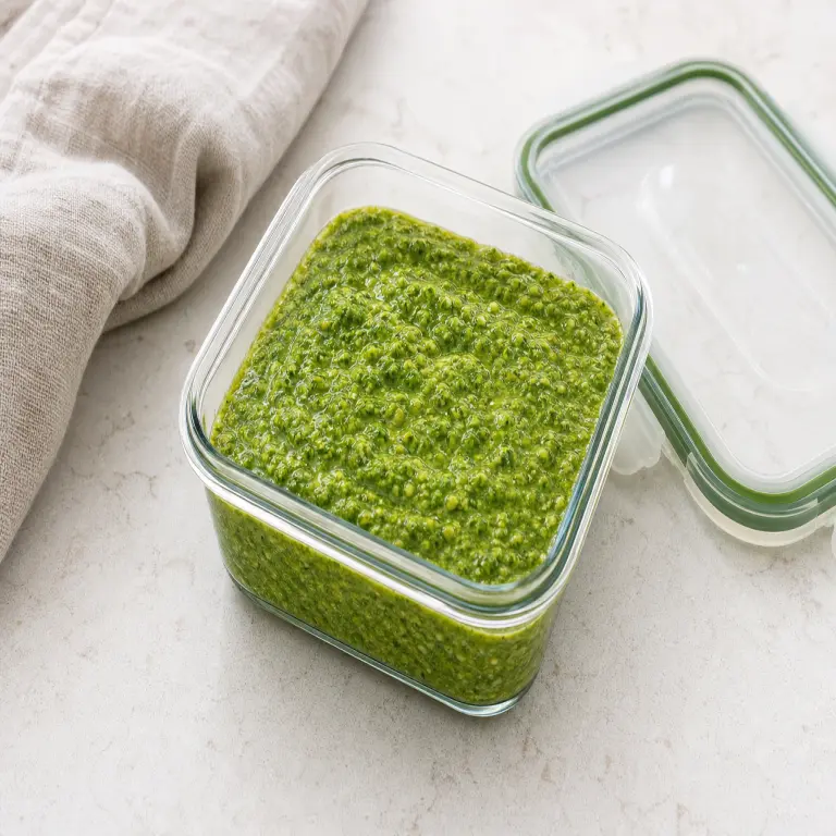 Pesto aux épinards · étape 3