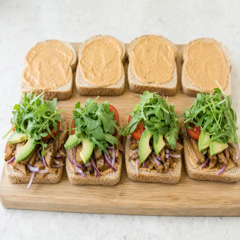 Panini au seitan · étape 2