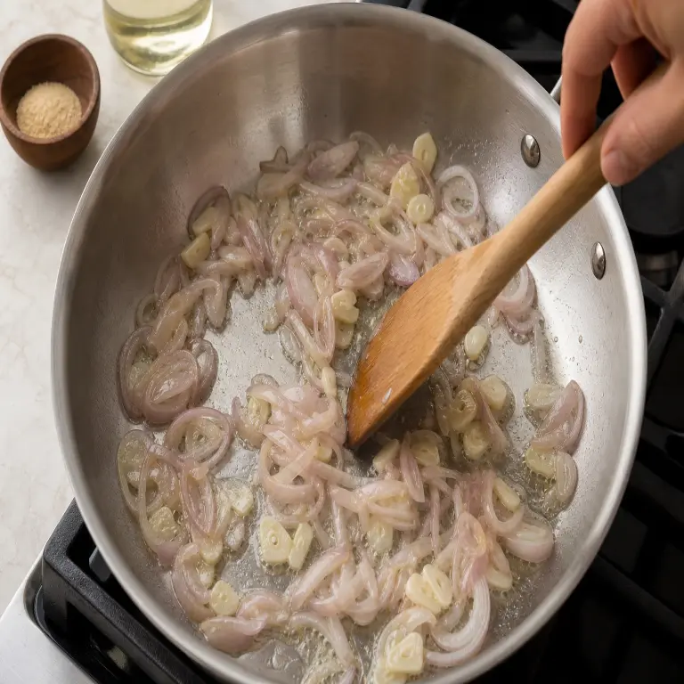 Chou-fleur piccata · étape 6