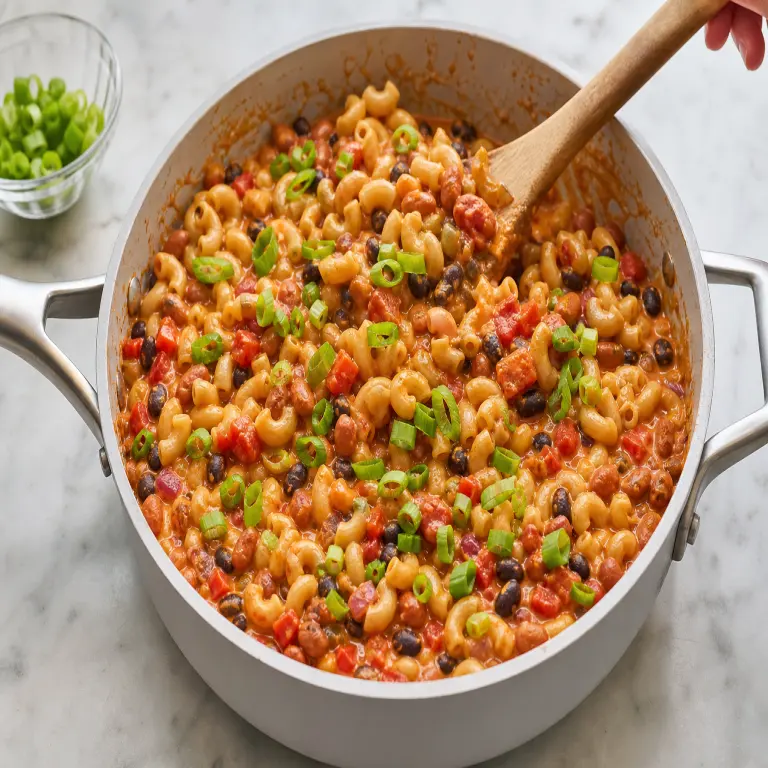 Macaronis au chili · étape 6