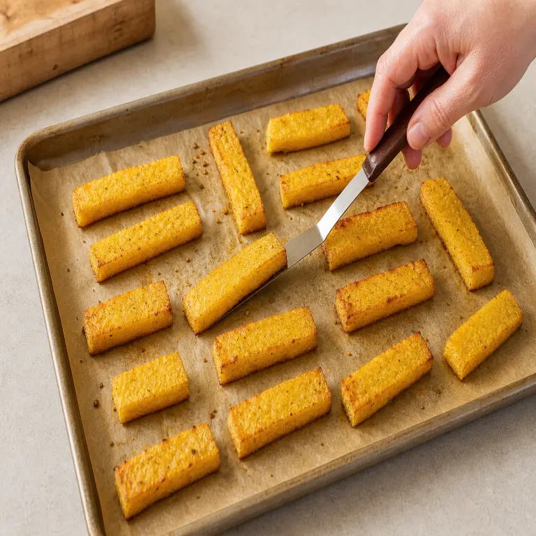 Frites de polenta · étape 7