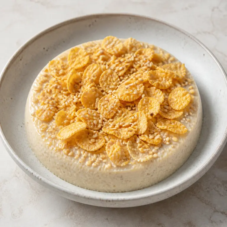Pudding avoine soja sésame