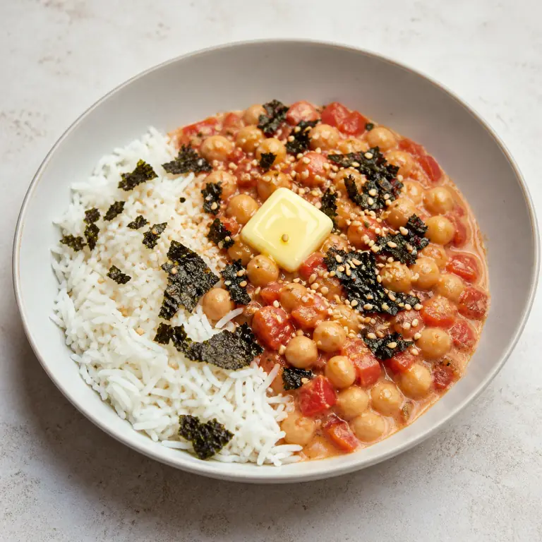 Chili doux riz nori