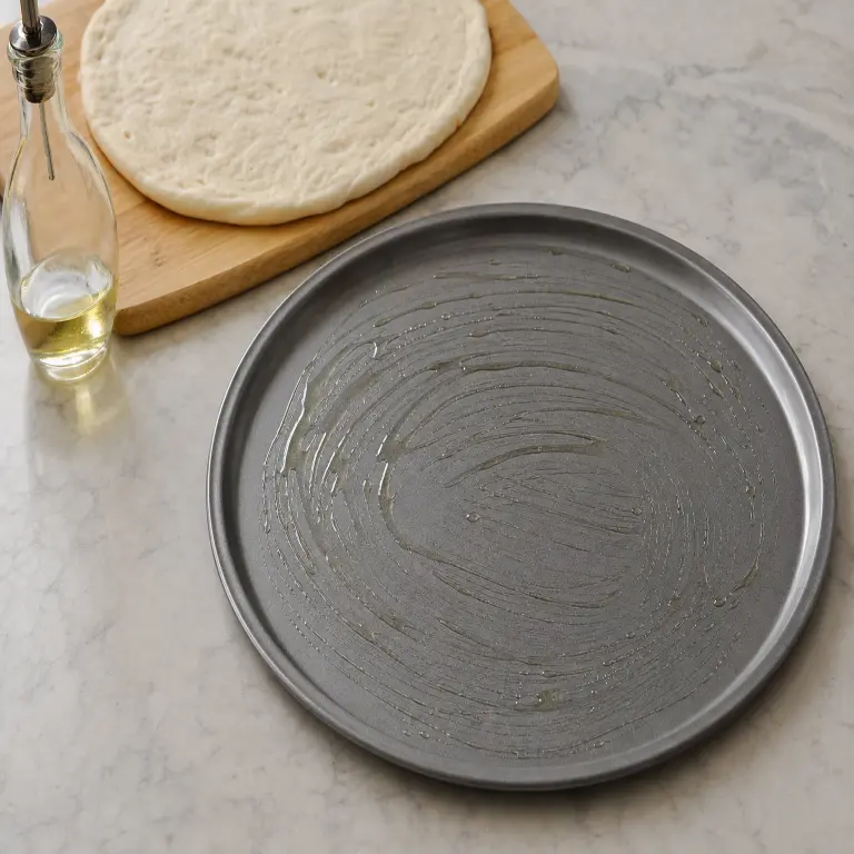 Pizza au brocoli et bacon végétal · étape 1