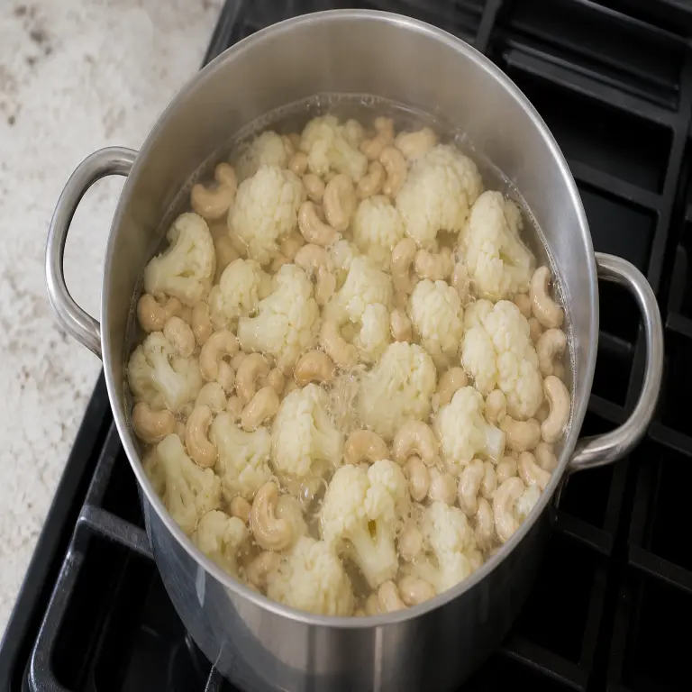 Sauce crémeuse à l’oignon · étape 2