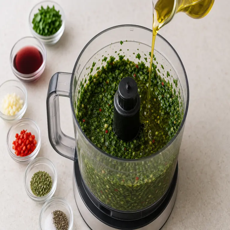 Chimichurri · étape 2