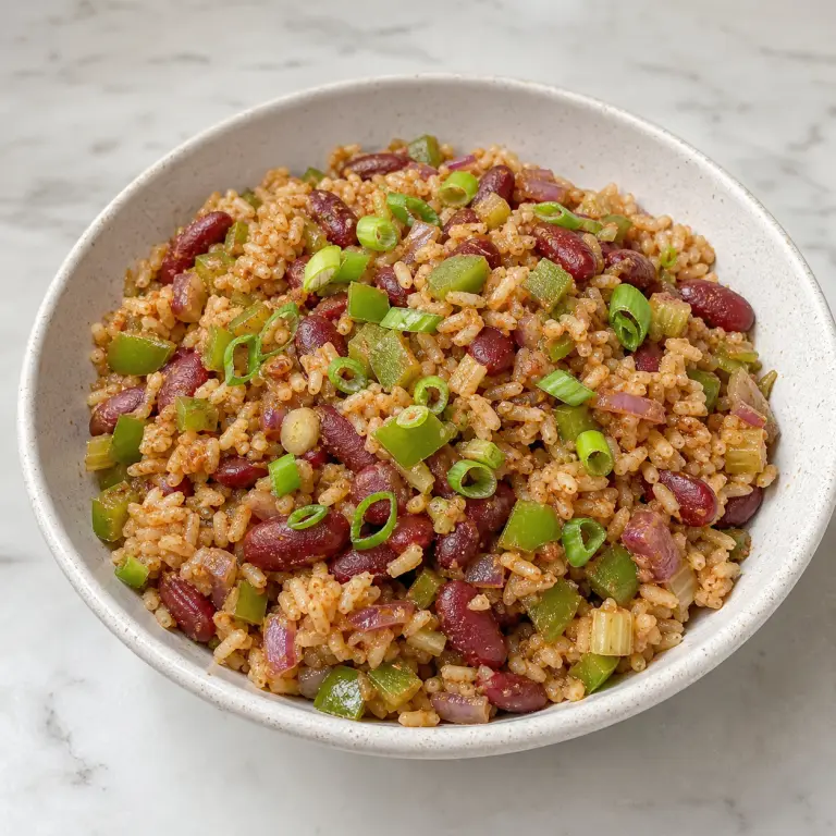 Haricots rouges et riz