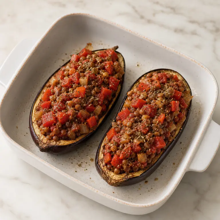 Aubergines farcies